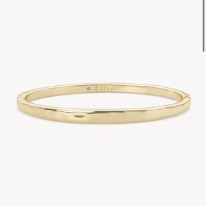 Gold Kendra Scott Zorte Bangle Bracelet
